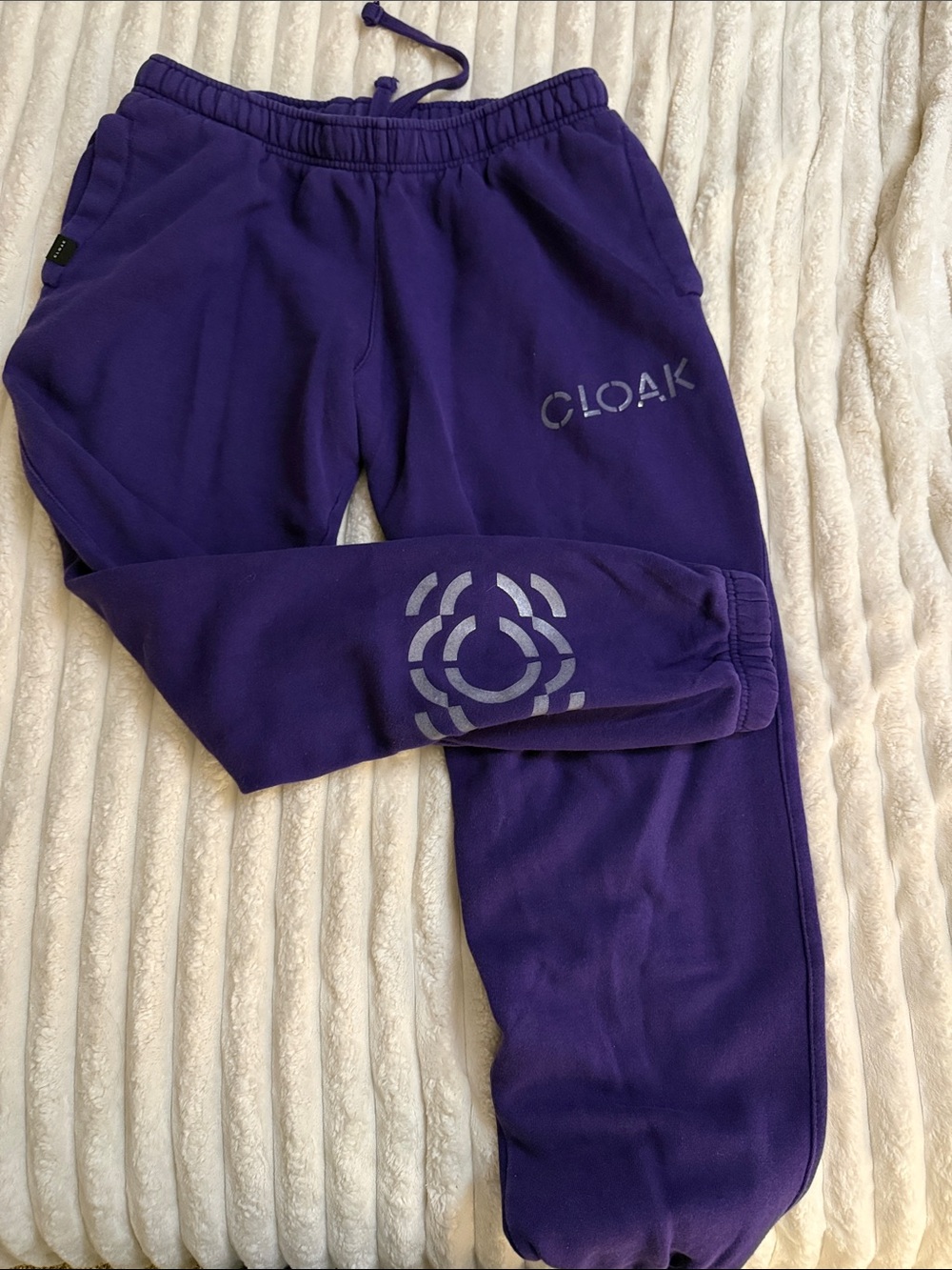 Cloak Women's Purple Jogger Sweatpants